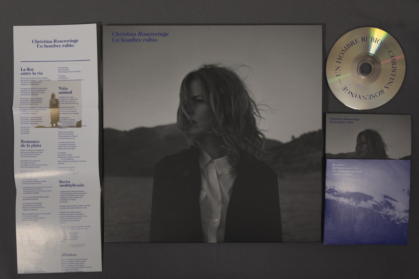 Christina Rosenvinge – Un Hombre Rubio - Vinilo 12”